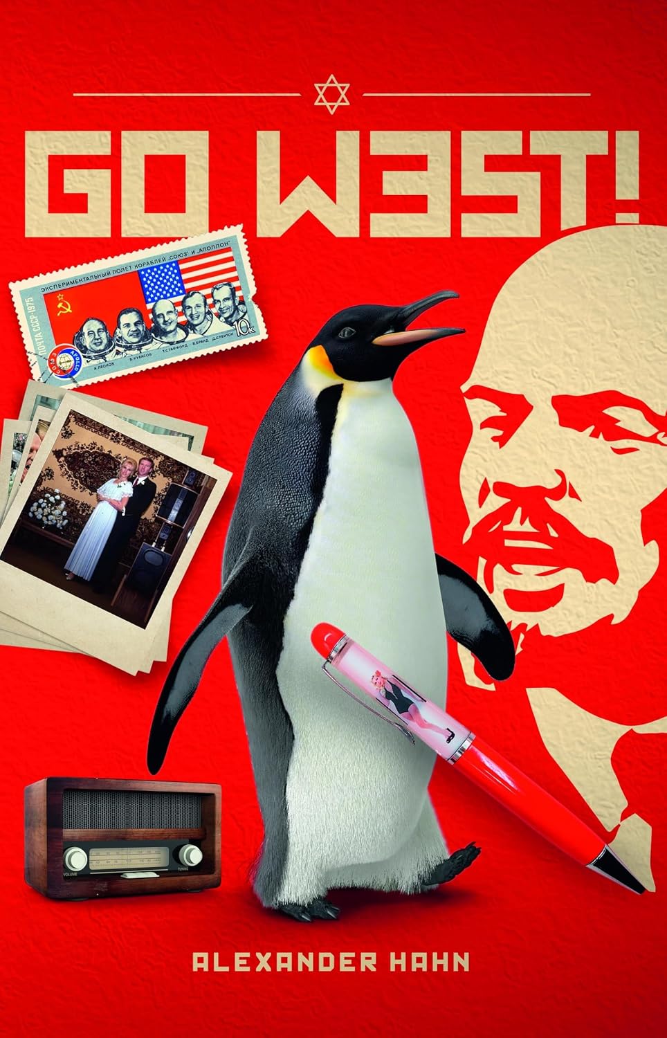 Buchcover des Romans GO WEST! von Alexander Hahn